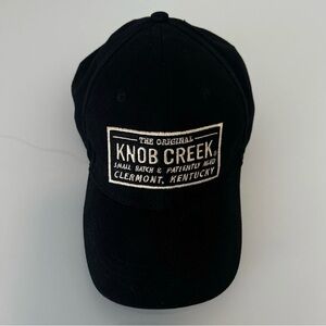 Knob Creek Bourbon Clermont Kentucky Black Baseball Cap
